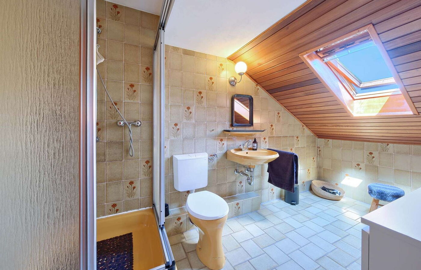 Badezimmer Dachgeschoss