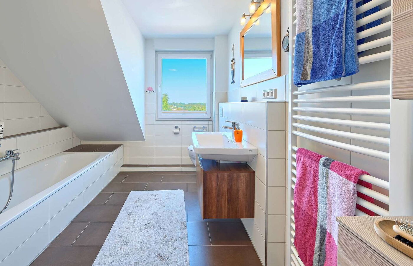 Badezimmer Dachgeschoss