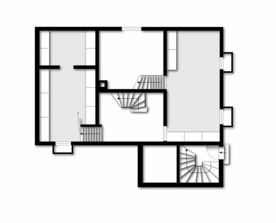 Charmantes Einfamilienhaus mit Einliegerwohnung: Historischer Flair trifft zeitgemäßen Komfort! - Grundriss Kellergeschoss