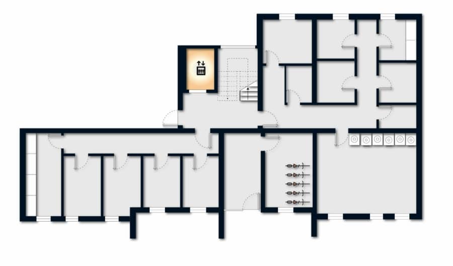 Großzügige 4,5-Zimmer-Eigentumswohung in Hagen-Boloh mit Ausblick - Grundriss Kellergeschoss